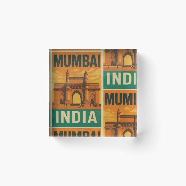 Item preview, Gateway of India Mumbai Retro 70s-style designed and sold by Bela Mehta.