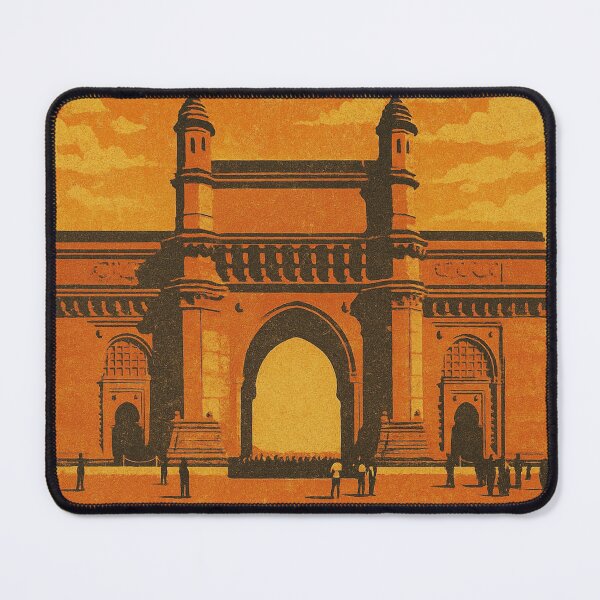 Item preview, Gateway of India Mumbai Retro 70s-style designed and sold by Bela Mehta.