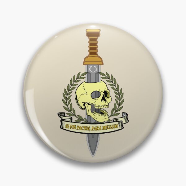 Item preview, Si Vis Pacem, Para Bellum.. Skull designed and sold by Korvus78.