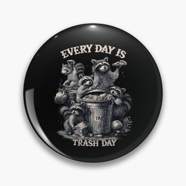 Item preview, Raccoons Trash Day Everyday designed and sold by Blurbean.