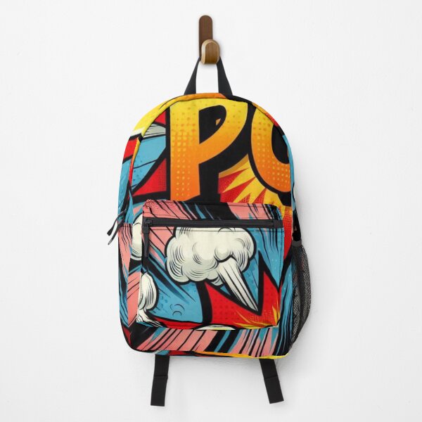 Item preview, Comic-Style POW! Text on Red Burst – Retro Pop Art Design designed and sold by ashokreddy343.
