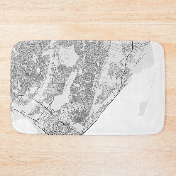 Item preview, Maputo City Map of Mozambique - Light designed and sold by deMAP.