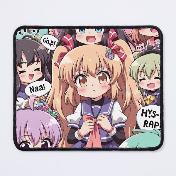 Item preview, Kawaii Overload – Chibi Chaos Collage designed and sold by nhk999.