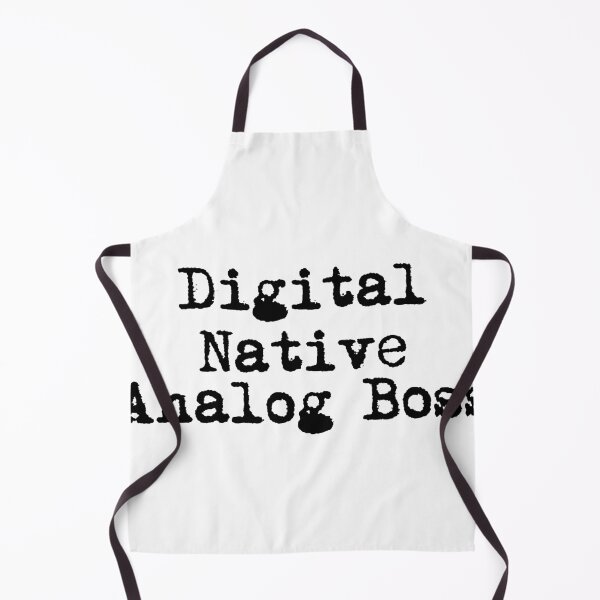 Item preview, Digital Native. Analog Boss. designed and sold by Ninjacatoff.
