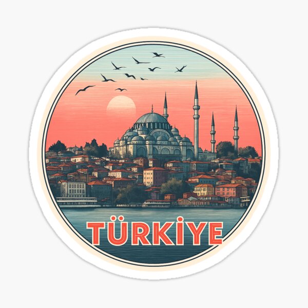 Item preview, Türkiye Istanbul Cityscape Sunset designed and sold by Blurbean.