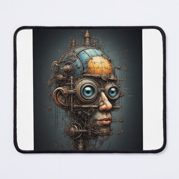 Item preview, Steampunk Cyborg Man of the Future designed and sold by Virtuals1.