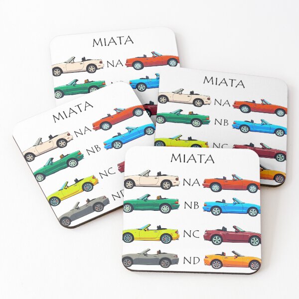 Item preview, Miata Generations Colors designed and sold by MyYata.