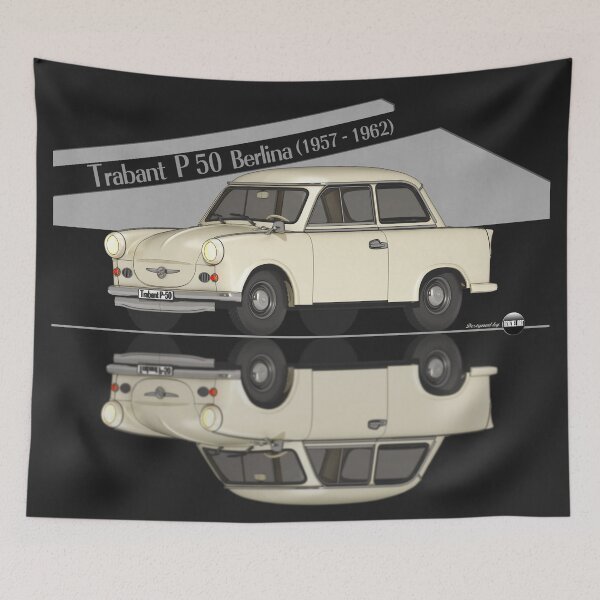Item preview, Trabant P50 Marmorweiss Farbe (1957–1962) – The icon of the East designed and sold by Azaziel.