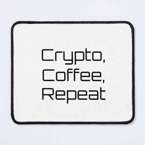 Item preview, Crypto, Coffee, Repeat designed and sold by Ninjacatoff.