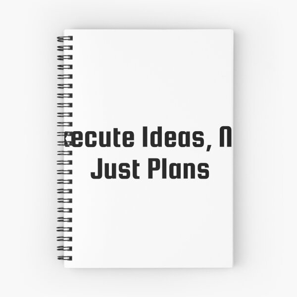 Item preview, Execute Ideas, Not Just Plans designed and sold by Ninjacatoff.