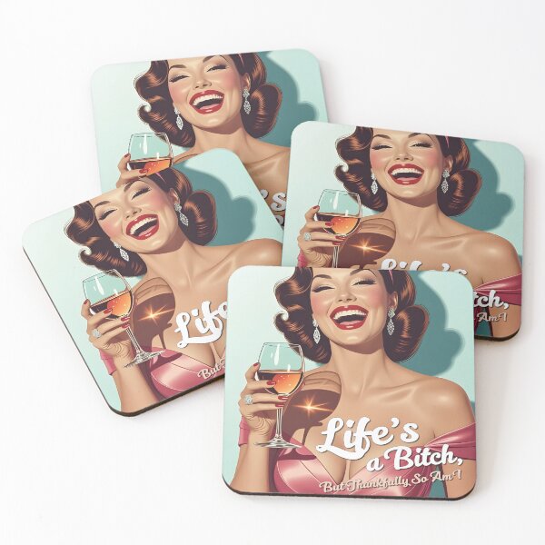 Item preview, Life's a Bitch - But Thankfully So Am I designed and sold by MooLaLa.Store.