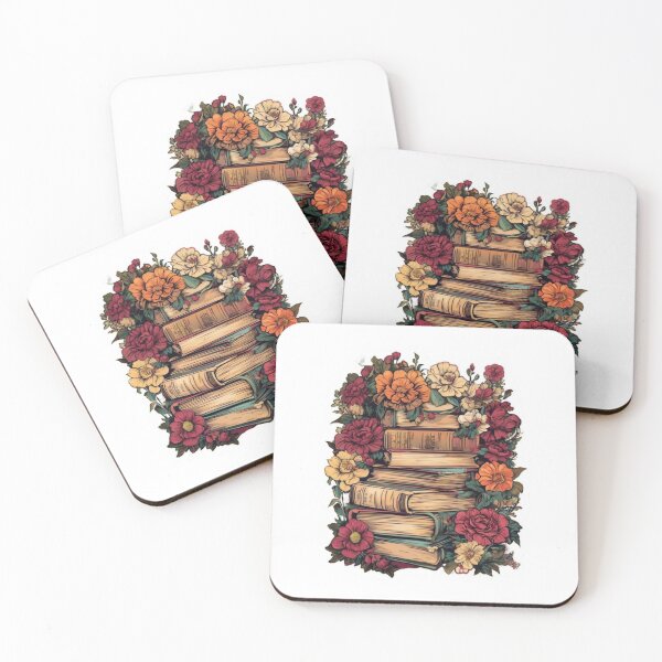 Item preview, Cozy Book Stack – Aesthetic Library Sticker designed and sold by Imaginarium of Chaos falcon88 .