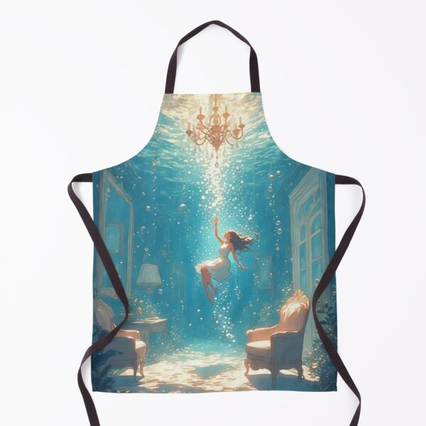 Item preview, Floating Girl Submerged in Water designed and sold by Virtuals1.
