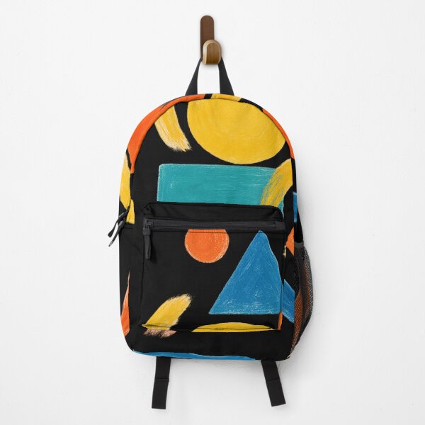 Item preview, Abstract modern art with geometric shapes and fluid brushstrokes designed and sold by optimusprime39.