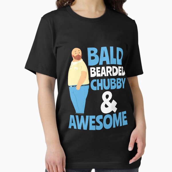 Item preview, Bald Bearded Chubby & Awesome designed and sold by jaygo.