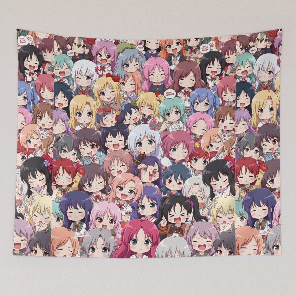 Item preview, Kawaii Overload 2 – Chibi Chaos Collage designed and sold by nhk999.
