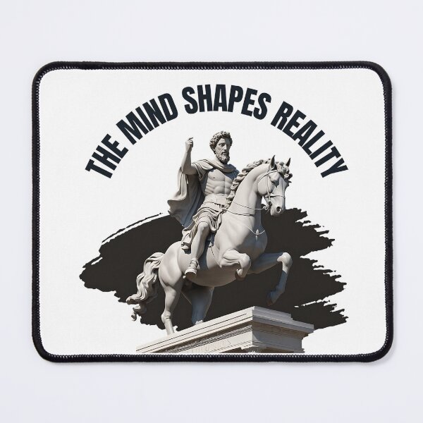 Item preview, The Mind Shapes Reality - Stoic Philosopher Marcus Aurelius Art designed and sold by LexaArtworks.
