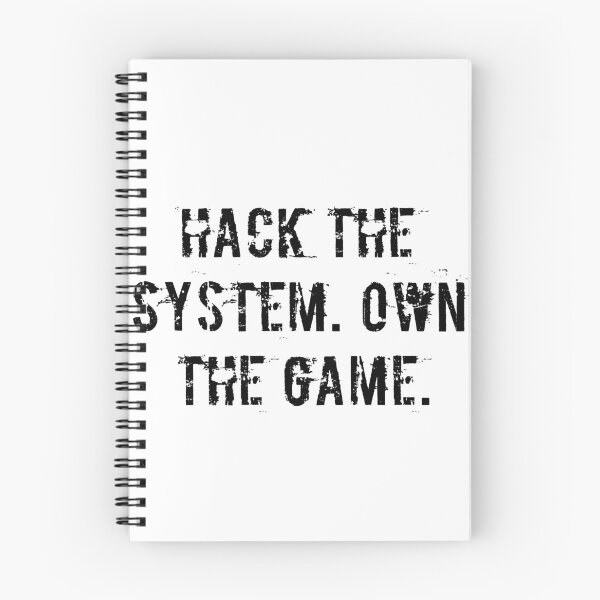 Item preview, Hack the System. Own the Game. designed and sold by Ninjacatoff.