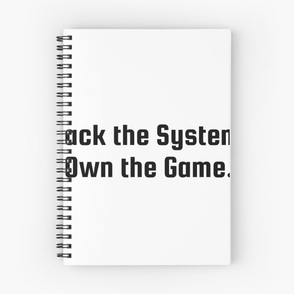 Item preview, Hack the System. Own the Game. designed and sold by Ninjacatoff.