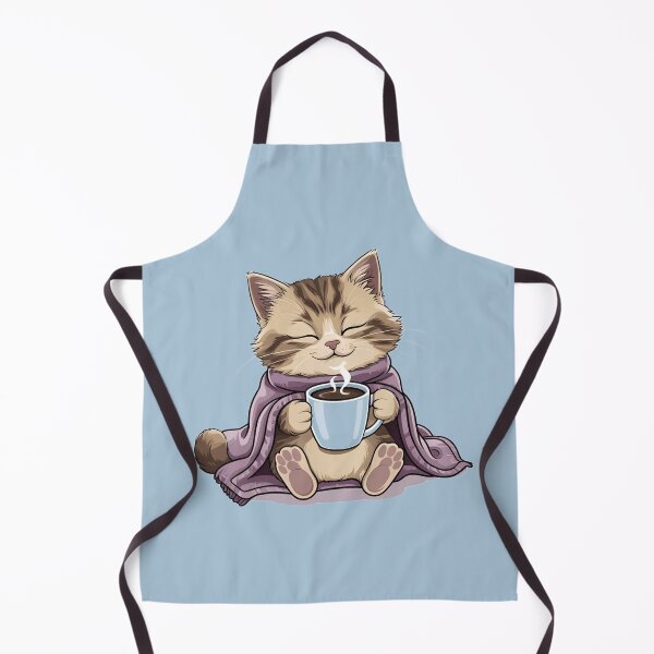 Item preview, Cute Cat Tired of Coffee, Funny, Animal, Gift designed and sold by ChearshiPrints.