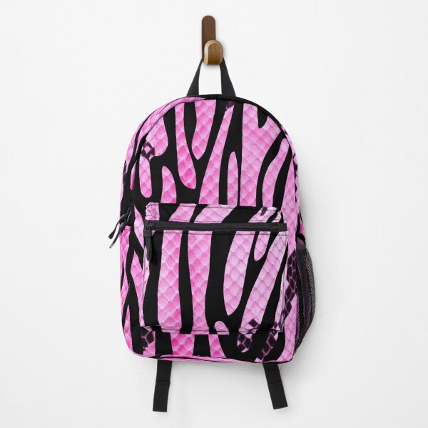 Item preview, Light Pink Snakeskin Tiger Print Pattern designed and sold by VonsKraftCorner.