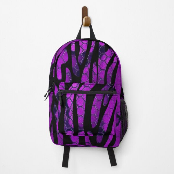 Item preview, Lavender Purple Snakeskin Tiger Print Pattern designed and sold by VonsKraftCorner.