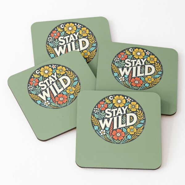 Item preview, Stay Wild, Wildflowers designed and sold by FrictionMaxxing.