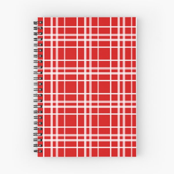 Item preview, White On Red Tartan Plaid Pattern Design  designed and sold by PatternTitan.