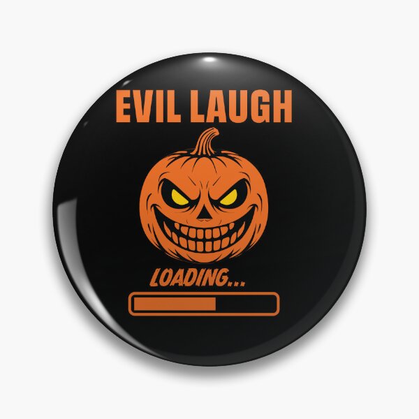 Item preview, Evil Laugh Loading Jack-o'-Lantern Halloween Tee designed and sold by Koony House and Field.