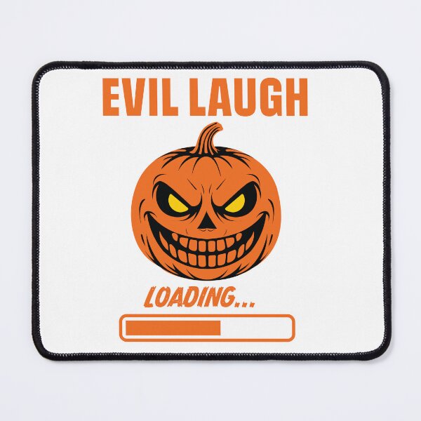 Item preview, Evil Laugh Loading Jack-o'-Lantern Halloween Tee designed and sold by Koony House and Field.