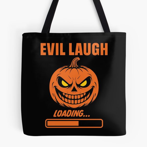 Item preview, Evil Laugh Loading Jack-o'-Lantern Halloween Tee designed and sold by Koony House and Field.
