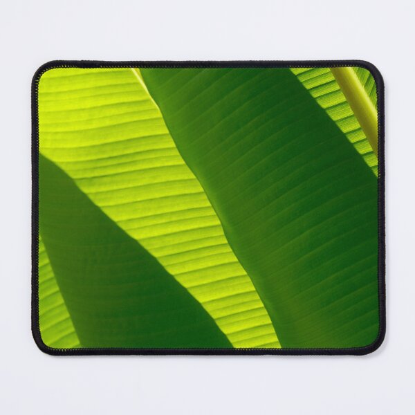 Item preview, Tropical banana leaves abstract nature pattern designed and sold by Wall Love.