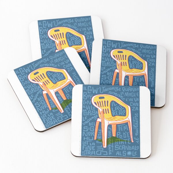 Item preview, Italian summer nights - Open air cinema (classic movies) designed and sold by uellaaa.