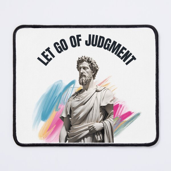 Item preview, Let go of Judgment - Stoic Philosopher Marcus Aurelius Art designed and sold by LexaArtworks.