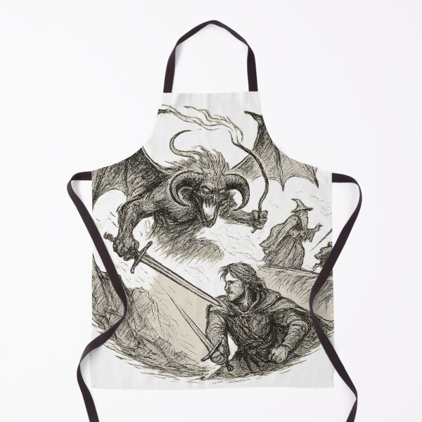 Item preview, Balrog vs Aragorn designed and sold by AndrewWorld.