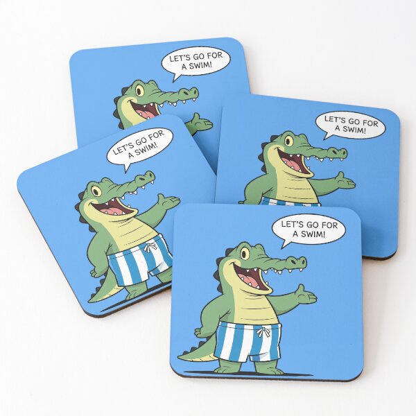 Item preview, Swim Time Gator! designed and sold by PlasterShop.
