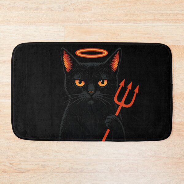 Item preview, Cat with Attitude: Fiery Feline Art designed and sold by Amr Siam.