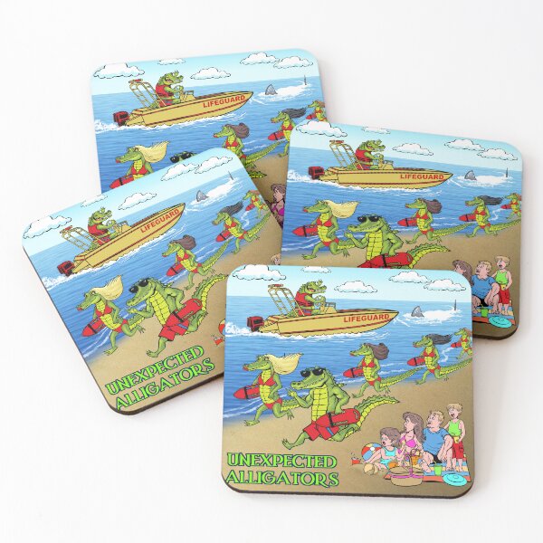 Item preview, Alligator Lifeguards designed and sold by 3-Beans-Art.