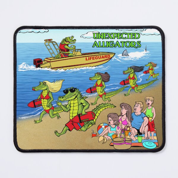 Item preview, Alligator Lifeguards designed and sold by 3-Beans-Art.