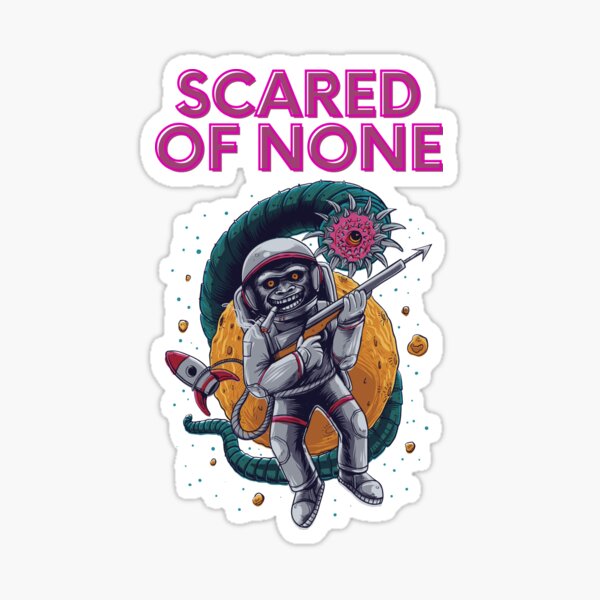 Item preview, Scared Of None T-Shirt designed and sold by TeesMaster.