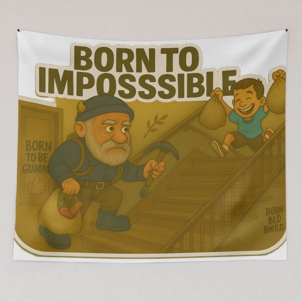 Item preview, Born to Impossible designed and sold by Boldolka.