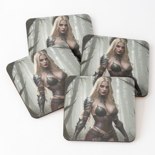 Item preview, Sultry Monster Hunter in the Cursed Swamp – Epic Fantasy designed and sold by MissSaylor.