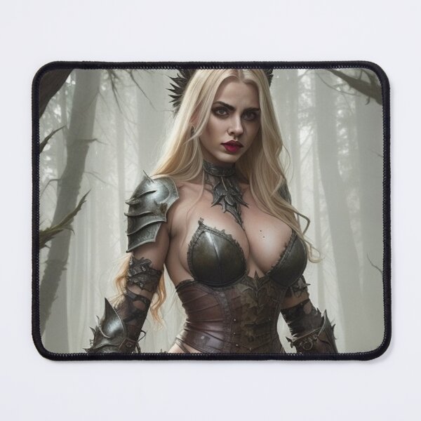 Item preview, Sultry Monster Hunter in the Cursed Swamp – Epic Fantasy designed and sold by MissSaylor.