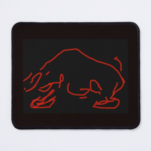 Item preview, Bull in Red designed and sold by Nicole Leidenfrost.