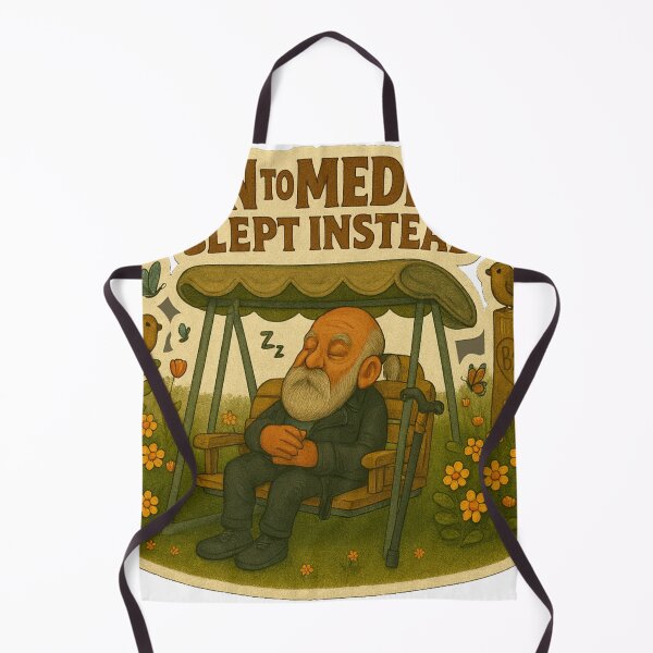 Item preview, Born to Meditate, Slept Instead designed and sold by Boldolka.