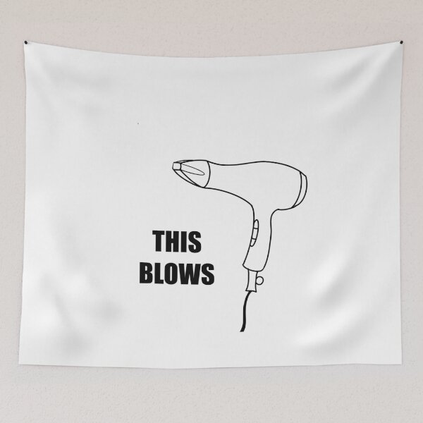 Item preview, This blows hairdryer with white background  designed and sold by ArtSCPdesign.