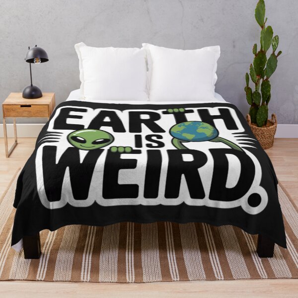 Item preview, Alien - Earth is Weird designed and sold by 123ks.