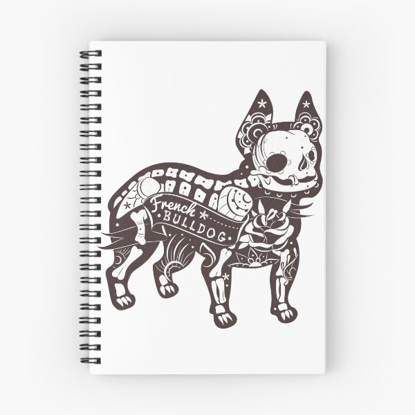 Item preview, esqueleto de bulldog francés designed and sold by Adamova.