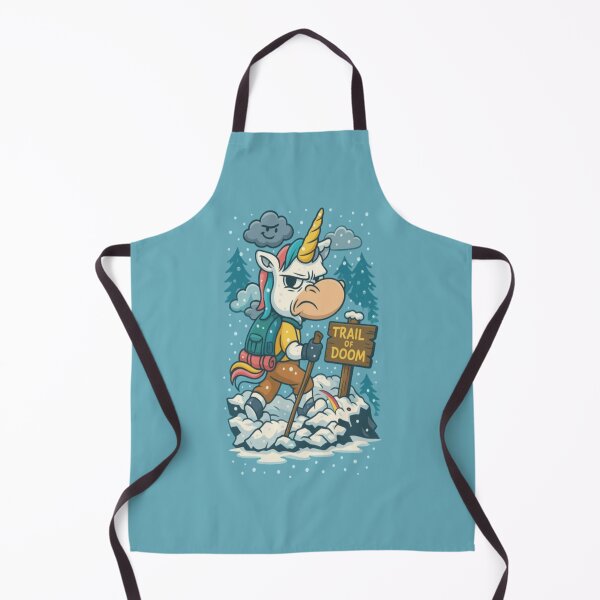 Item preview, Grumpy Unicorn on the Trail of Doom designed and sold by InkyMood.