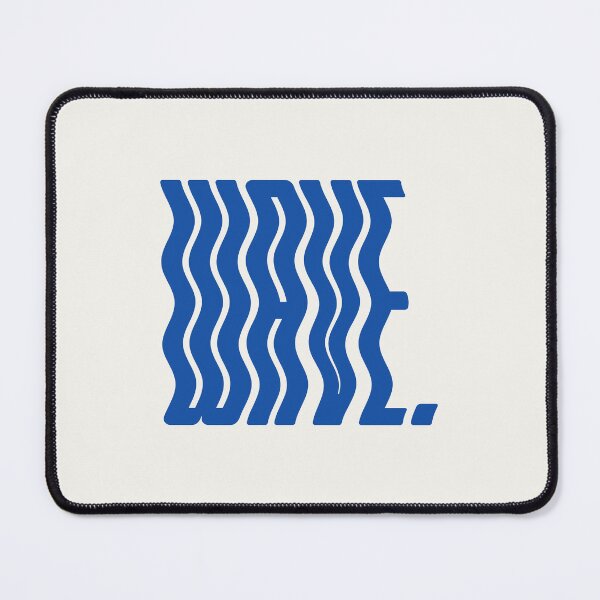 Item preview, Wave Distorted Typography Graphic Design designed and sold by trepiu.